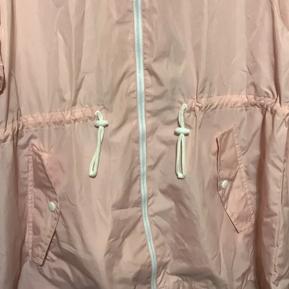 BIG CHILL FREESTYLE- LIGHTWEIGHT , LIGHT PINK RAIN JACKET , 2X - Picture 4 of 13